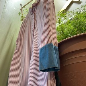 NASTY GAL STRIPED BUTTON DOWN